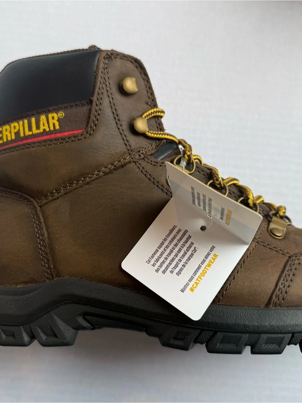 Caterpillar Outline ST Steel Toe Work Boot NWT in Box M9.5